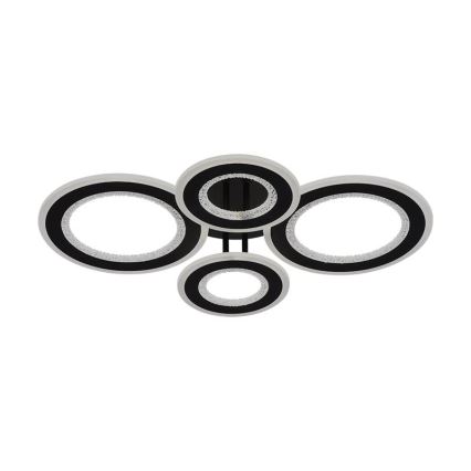 Dimbar LED ytmonterad ljuskrona LED/100W/230V 3000-6500K + fjärrkontroll