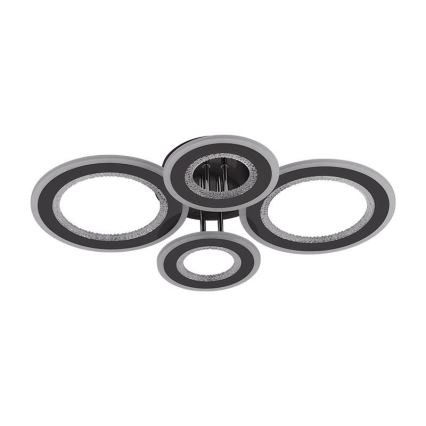 Dimbar LED ytmonterad ljuskrona LED/100W/230V 3000-6500K + fjärrkontroll