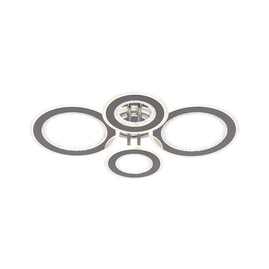 Dimbar LED ytmonterad ljuskrona LED/100W/230V 3000-6500K + fjärrkontroll