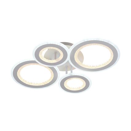 Dimbar LED ytmonterad ljuskrona LED/100W/230V 3000-6500K + fjärrkontroll