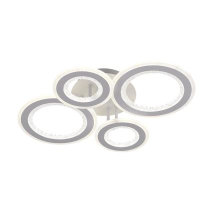 Dimbar LED ytmonterad ljuskrona LED/100W/230V 3000-6500K + fjärrkontroll