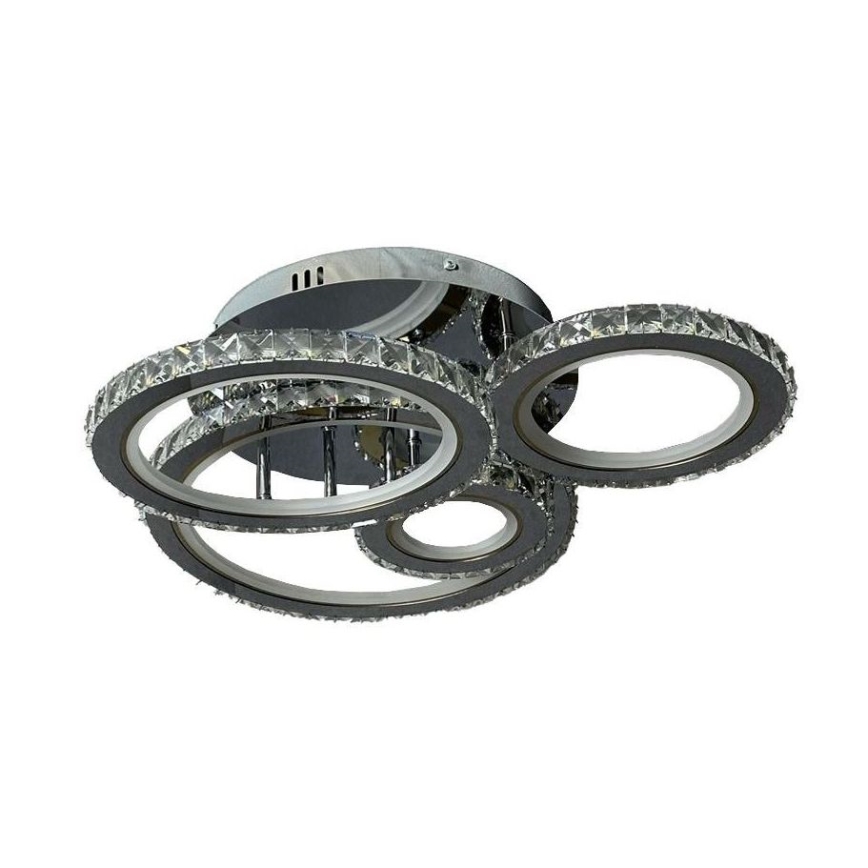 Dimbar LED ytmonterad ljuskrona LED/120W/230V 3000-6500K + fjärrkontroll