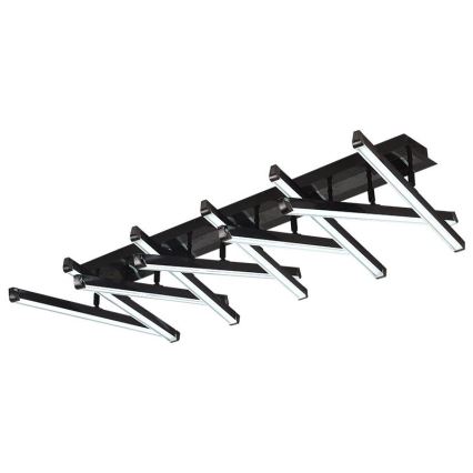 Dimbar LED ytmonterad ljuskrona LED/125W/230V 3000-6500K + fjärrkontroll