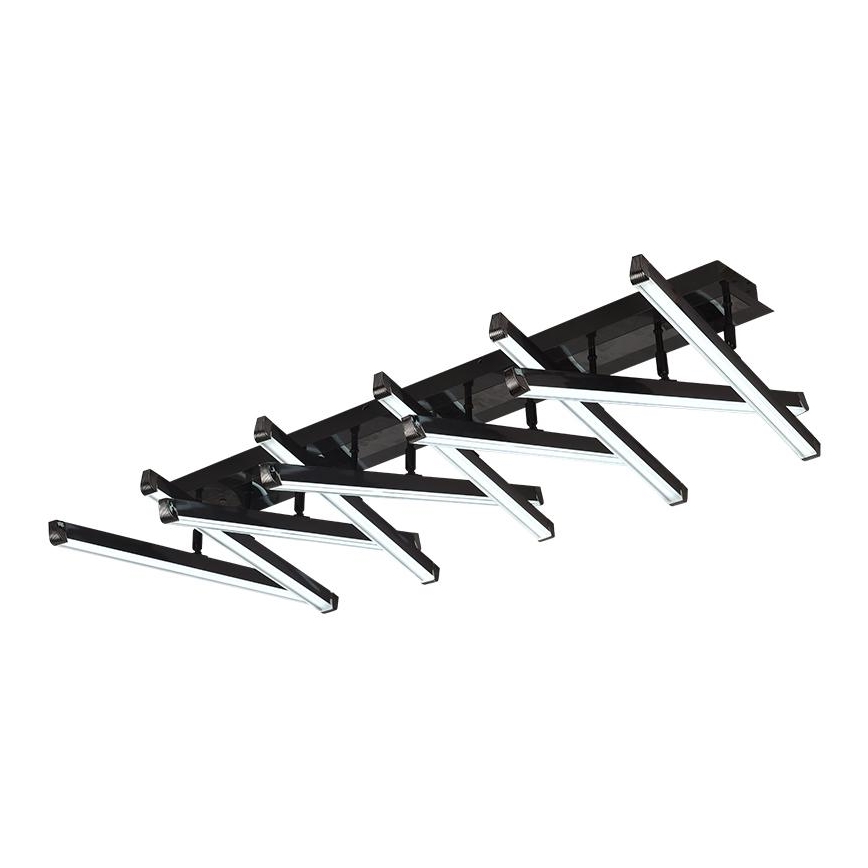Dimbar LED ytmonterad ljuskrona LED/125W/230V 3000-6500K + fjärrkontroll