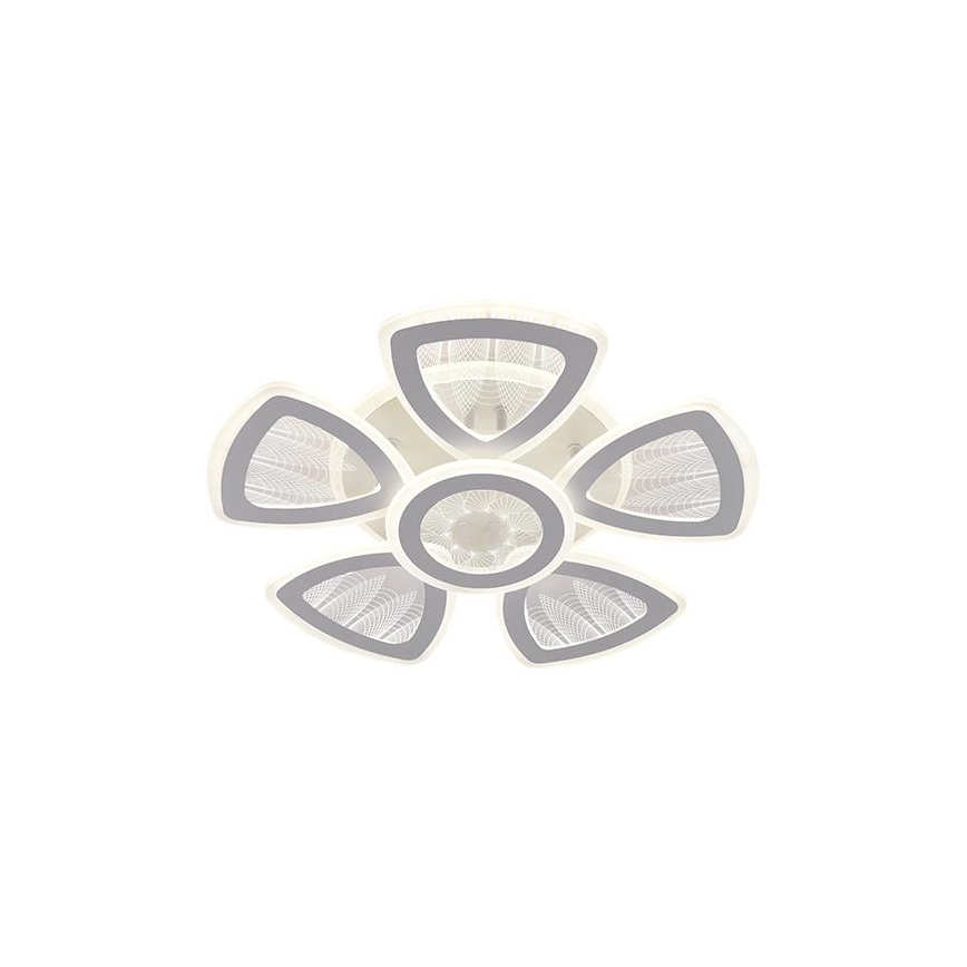 Dimbar LED ytmonterad ljuskrona LED/145W/230V 3000-6500K + fjärrkontroll