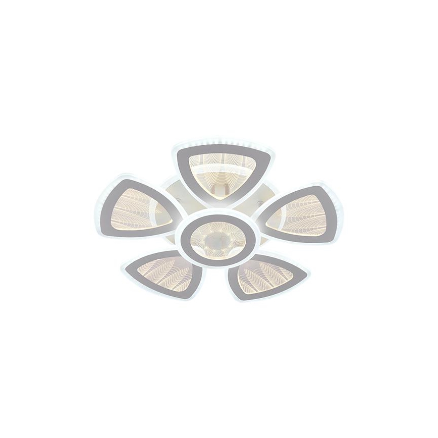 Dimbar LED ytmonterad ljuskrona LED/145W/230V 3000-6500K + fjärrkontroll