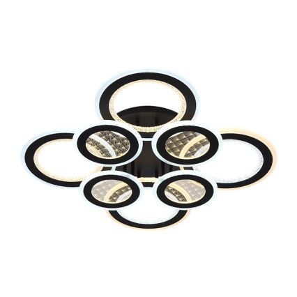 Dimbar LED ytmonterad ljuskrona LED/200W/230V 3000-6500K + fjärrkontroll