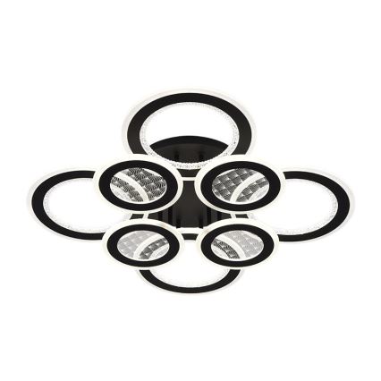 Dimbar LED ytmonterad ljuskrona LED/200W/230V 3000-6500K + fjärrkontroll