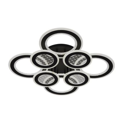 Dimbar LED ytmonterad ljuskrona LED/200W/230V 3000-6500K + fjärrkontroll