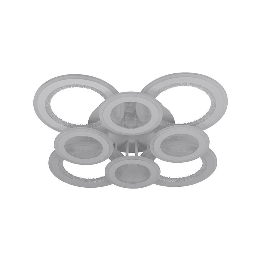 Dimbar LED ytmonterad ljuskrona LED/200W/230V 3000-6500K + fjärrkontroll