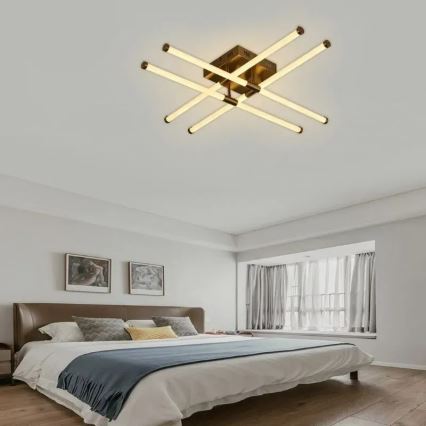 Dimbar LED ytmonterad ljuskrona LED/30W/230V 3000-6500K + fjärrkontroll