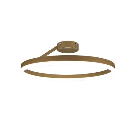 Dimbar LED ytmonterad ljuskrona LED/40W/230V 3000-6500K guld + fjärrkontroll