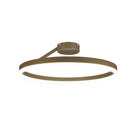 Dimbar LED ytmonterad ljuskrona LED/40W/230V 3000-6500K guld + fjärrkontroll