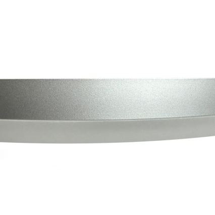 Dimbar LED ytmonterad ljuskrona LED/40W/230V 3000-6500K matt krom + fjärrkontroll