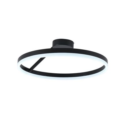 Dimbar LED ytmonterad ljuskrona LED/40W/230V 3000-6500K svart + fjärrkontroll