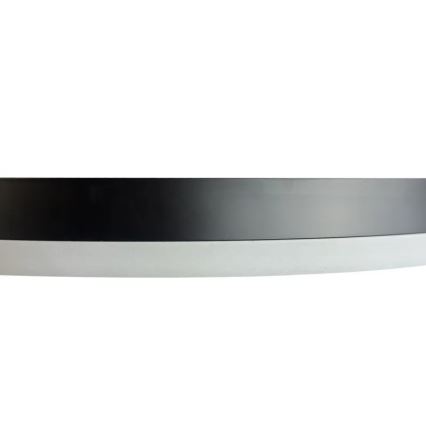Dimbar LED ytmonterad ljuskrona LED/40W/230V 3000-6500K svart + fjärrkontroll