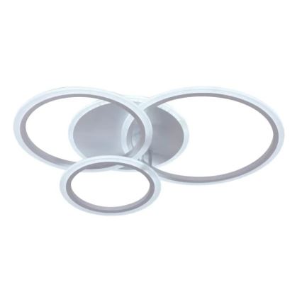 Dimbar LED ytmonterad ljuskrona LED/40W/230V 3000-6500K vit + fjärrkontroll