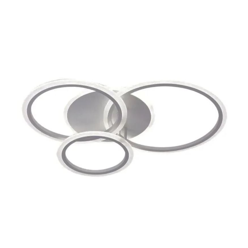 Dimbar LED ytmonterad ljuskrona LED/40W/230V 3000-6500K vit + fjärrkontroll