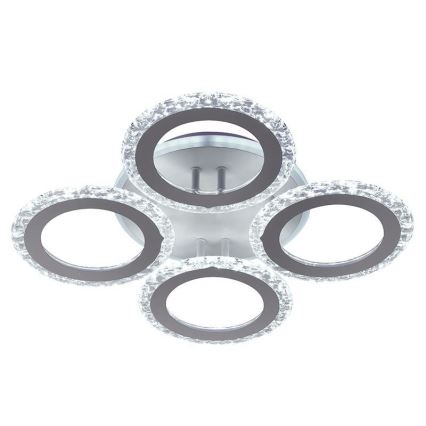 Dimbar LED ytmonterad ljuskrona LED/55W/230V 3000-6500K + fjärrkontroll
