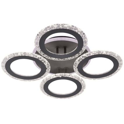 Dimbar LED ytmonterad ljuskrona LED/55W/230V 3000-6500K + fjärrkontroll