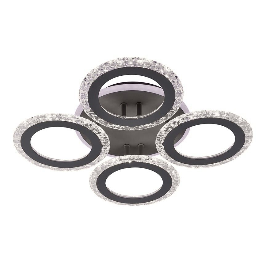 Dimbar LED ytmonterad ljuskrona LED/55W/230V 3000-6500K + fjärrkontroll