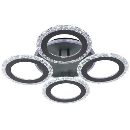 Dimbar LED ytmonterad ljuskrona LED/55W/230V 3000-6500K + fjärrkontroll