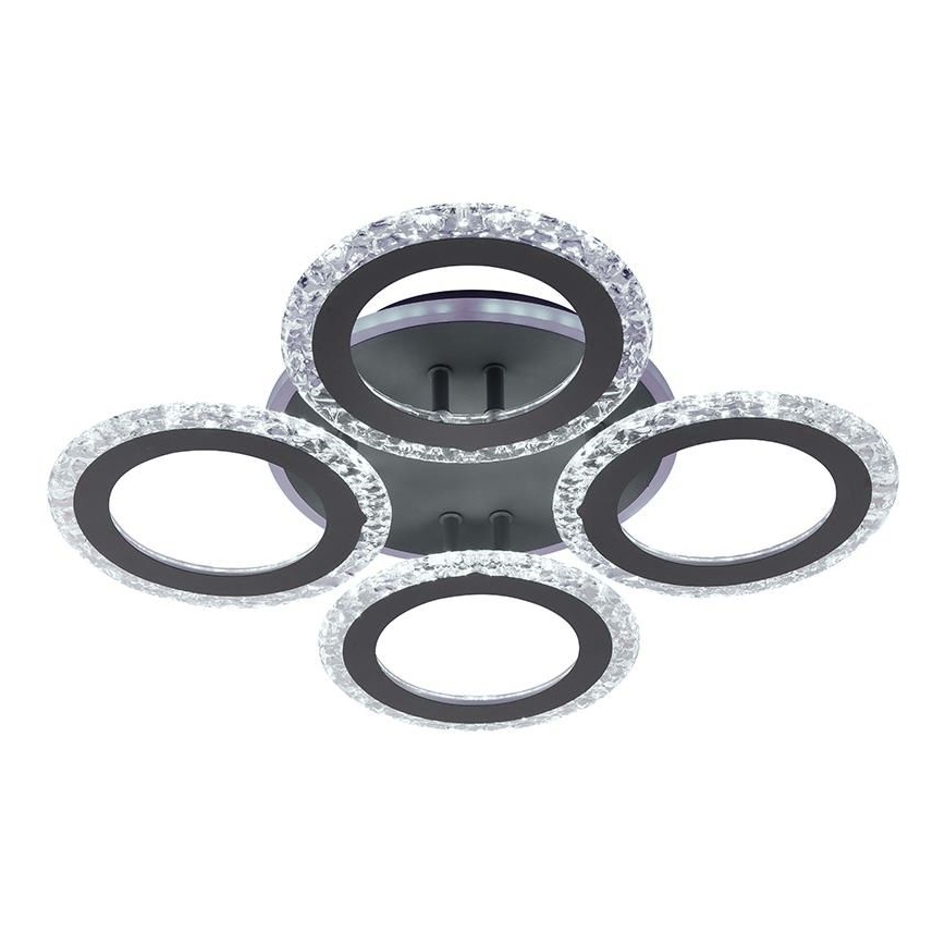 Dimbar LED ytmonterad ljuskrona LED/55W/230V 3000-6500K + fjärrkontroll