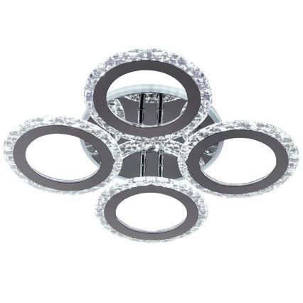 Dimbar LED ytmonterad ljuskrona LED/55W/230V 3000-6500K + fjärrkontroll