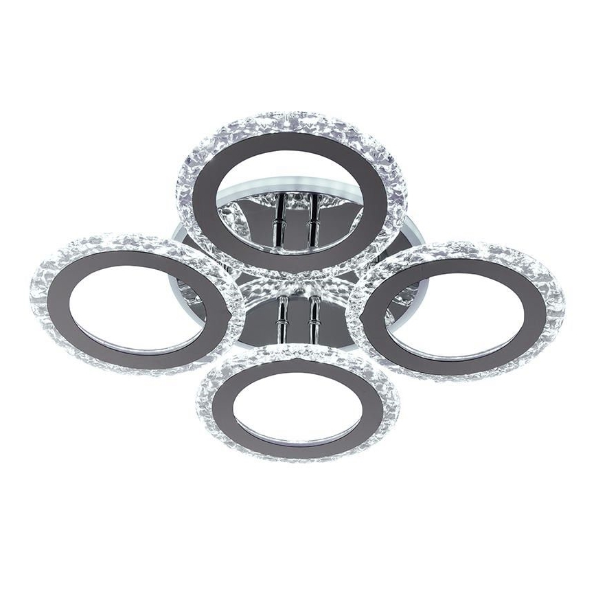Dimbar LED ytmonterad ljuskrona LED/55W/230V 3000-6500K + fjärrkontroll
