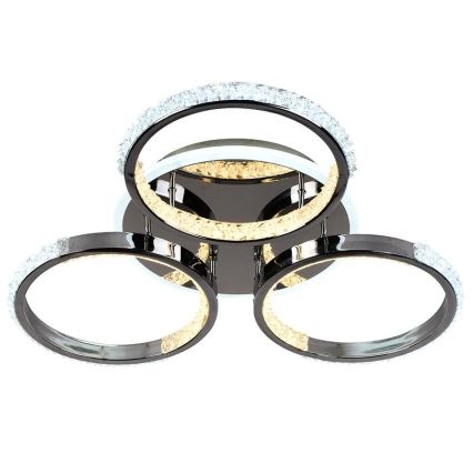 Dimbar LED ytmonterad ljuskrona LED/60W/230V 3000-6500K + fjärrkontroll