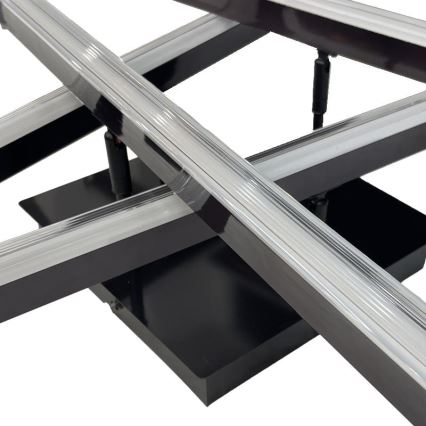 Dimbar LED ytmonterad ljuskrona LED/60W/230V 3000-6500K + fjärrkontroll