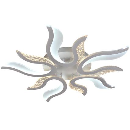 Dimbar LED ytmonterad ljuskrona LED/65W/230V 3000-6500K vit + fjärrkontroll