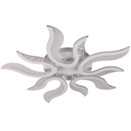 Dimbar LED ytmonterad ljuskrona LED/65W/230V 3000-6500K vit + fjärrkontroll