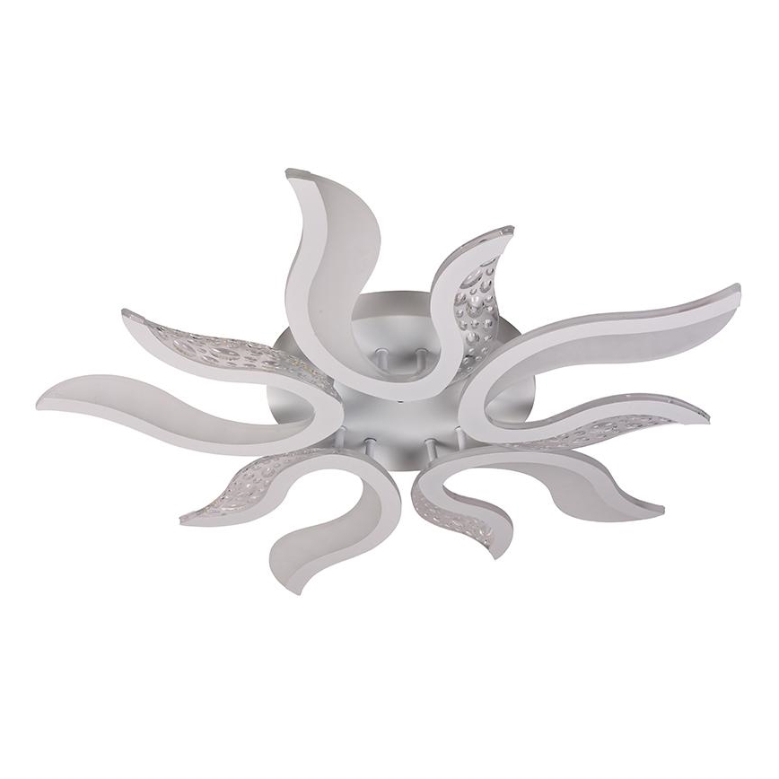 Dimbar LED ytmonterad ljuskrona LED/65W/230V 3000-6500K vit + fjärrkontroll