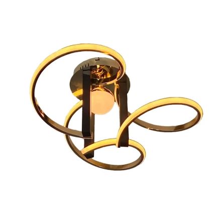 Dimbar LED ytmonterad ljuskrona LED/70W/230V 3000-6500K + fjärrkontroll