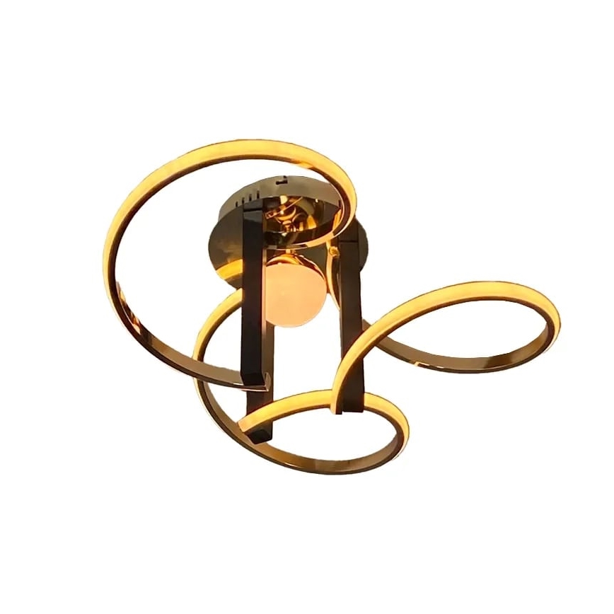 Dimbar LED ytmonterad ljuskrona LED/70W/230V 3000-6500K + fjärrkontroll