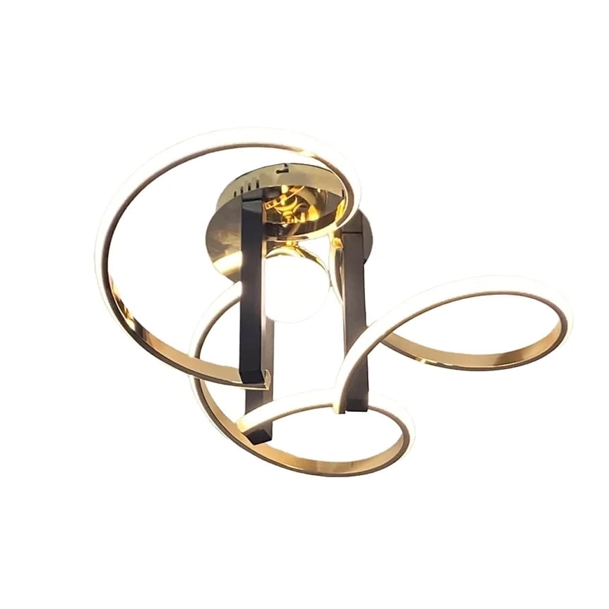 Dimbar LED ytmonterad ljuskrona LED/70W/230V 3000-6500K + fjärrkontroll
