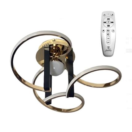 Dimbar LED ytmonterad ljuskrona LED/70W/230V 3000-6500K + fjärrkontroll