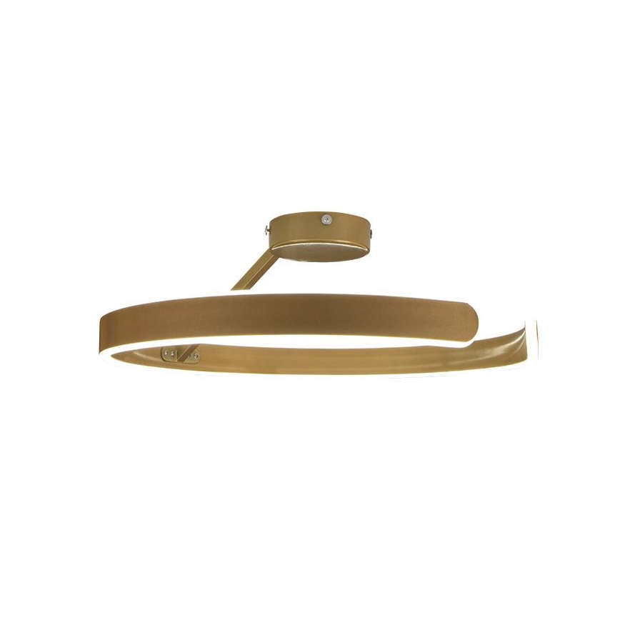 Dimbar LED ytmonterad ljuskrona LED/72W/230V 3000-6500K guld + fjärrkontroll