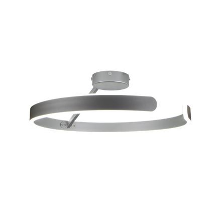 Dimbar LED ytmonterad ljuskrona LED/72W/230V 3000-6500K matt krom + fjärrkontroll