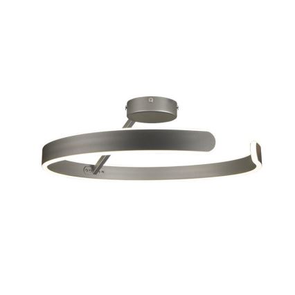 Dimbar LED ytmonterad ljuskrona LED/72W/230V 3000-6500K matt krom + fjärrkontroll