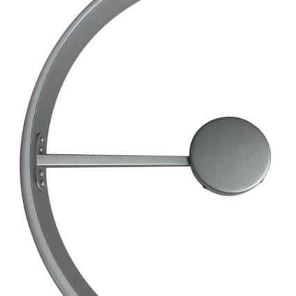 Dimbar LED ytmonterad ljuskrona LED/72W/230V 3000-6500K matt krom + fjärrkontroll