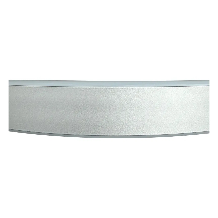 Dimbar LED ytmonterad ljuskrona LED/72W/230V 3000-6500K matt krom + fjärrkontroll