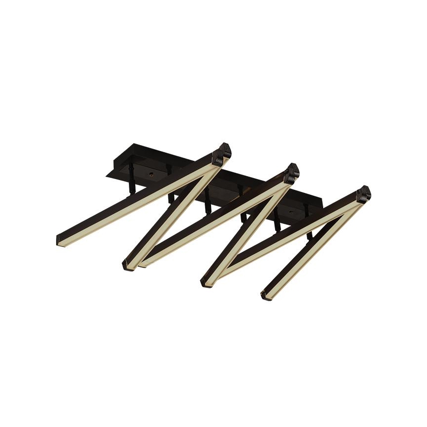 Dimbar LED ytmonterad ljuskrona LED/75W/230V 3000-6500K + fjärrkontroll