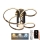 Dimbar LED ytmonterad ljuskrona LED/80W/230V 3000-6500K + fjärrkontroll