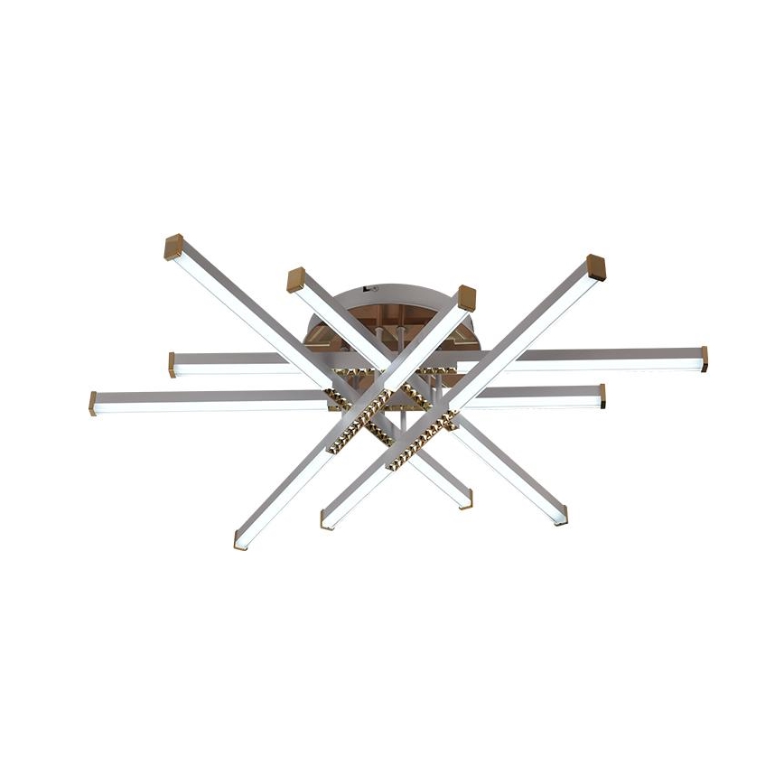 Dimbar LED ytmonterad ljuskrona LED/90W/230V 3000-6500K + fjärrkontroll