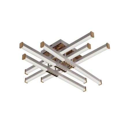 Dimbar LED ytmonterad ljuskrona LED/90W/230V 3000-6500K + fjärrkontroll
