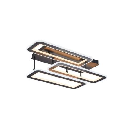 Dimbar LED ytmonterad ljuskrona LED/90W/230V 3000-6500K + fjärrkontroll