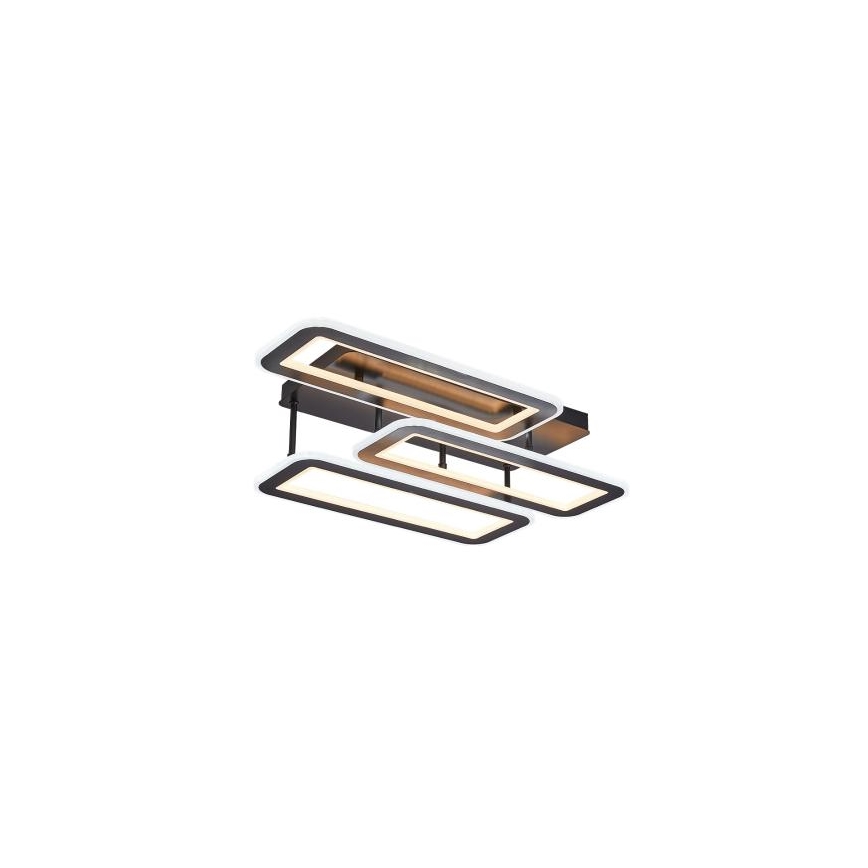 Dimbar LED ytmonterad ljuskrona LED/90W/230V 3000-6500K + fjärrkontroll