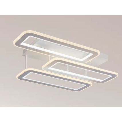 Dimbar LED ytmonterad ljuskrona LED/90W/230V 3000-6500K + fjärrkontroll